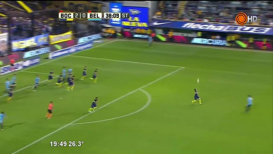 Fabra y el 3-0 de Boca a Belgrano