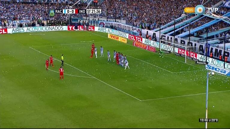 El 1-0 de Independiente ante Racing