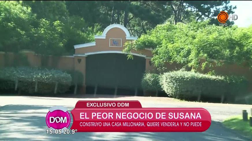 Susana Giménez, en problemas con sus casa de Punta del Este