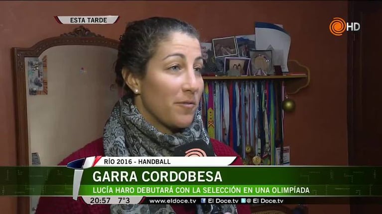 Lucía, la cordobesa que hará historia en Río 2016