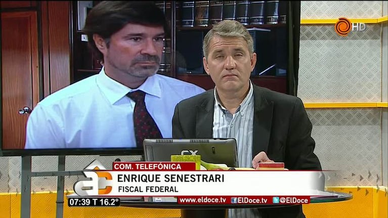 Se robaron las computadoras del fiscal Senestrari