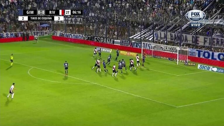 La contra letal de Gimnasia ante River