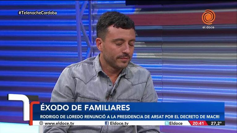 De Loredo: "Con Aguad tengo muchas diferencias"