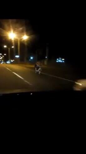 Tenían sexo mientras andaban en moto