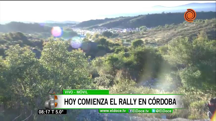 El Shakedown del rally entre Carlos Paz y Cabalango