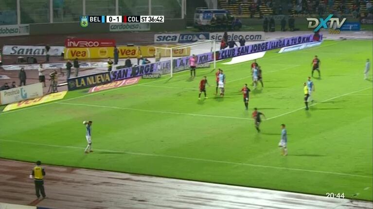 Óbolo hizo el gol de la clasificación de Belgrano