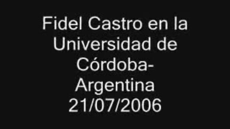 Fidel Castro en Córdoba