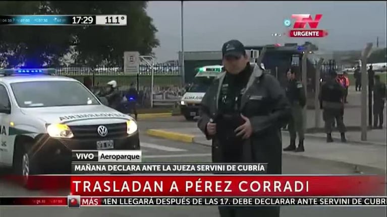 La llegada de Pérez Corradi a Argentina