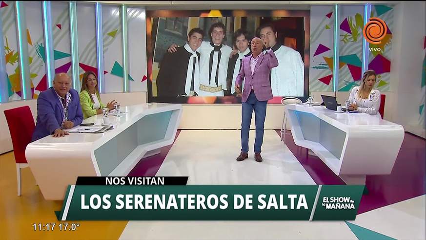 Nos visitan "Los Serenateros de Salta"