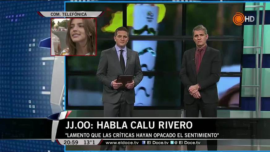 Calu Rivero se defendió en Telenoche