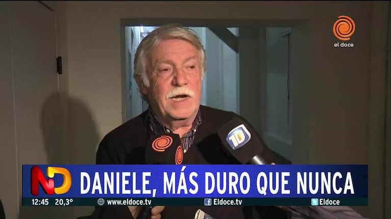 Rubén Daniele otra vez muy duro con Mestre