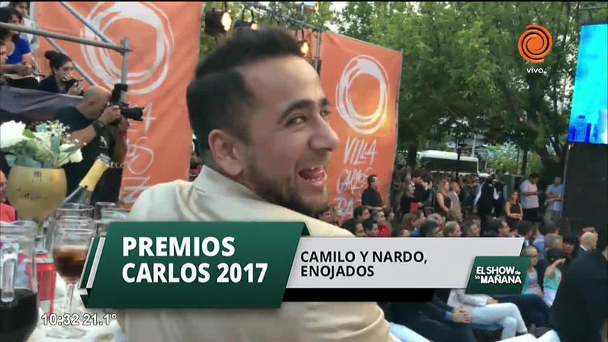 Enojos en los Premios Carlos 2017