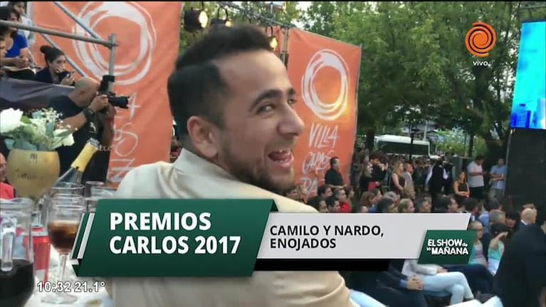 Enojos en los Premios Carlos 2017