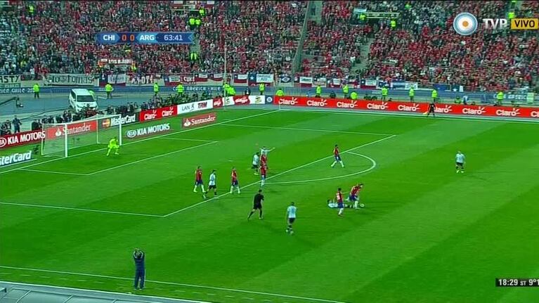Otra falta contra Messi