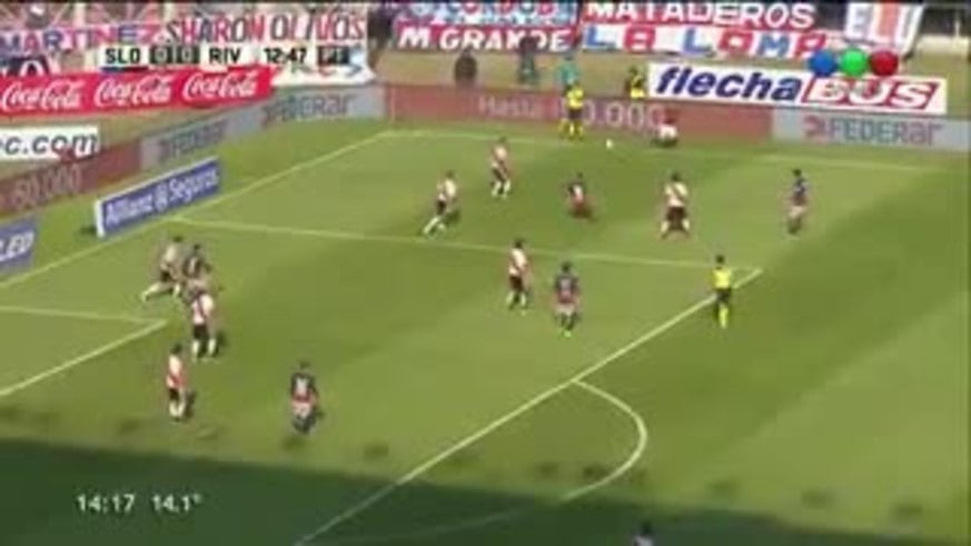 El zurdazo de Blandi para San Lorenzo