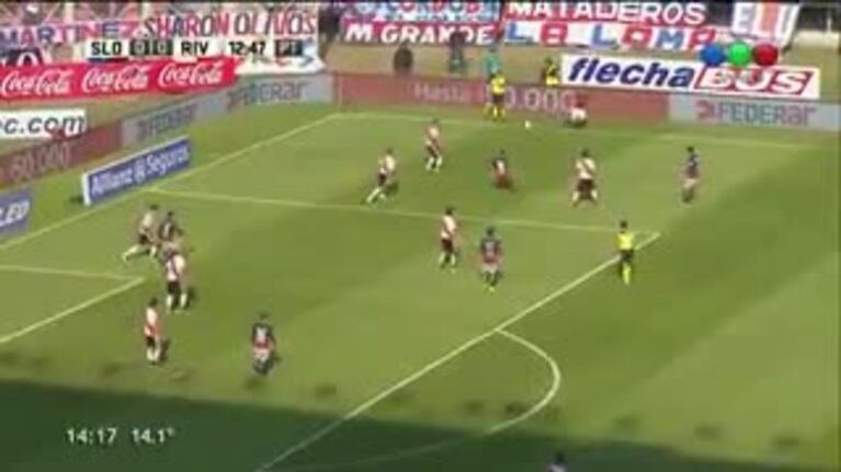 El zurdazo de Blandi para San Lorenzo
