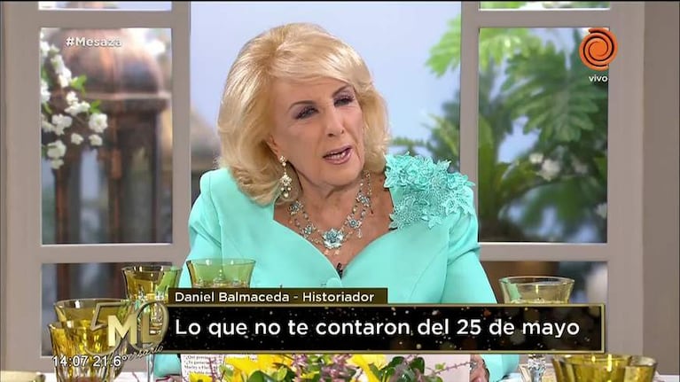 El desafortunado comentario de Mirtha sobre Belgrano