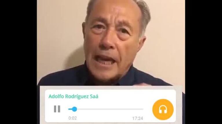 Rodríguez Saá, al ritmo de "Dale vieja dale"