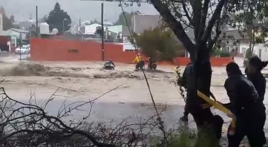 Heroico rescate de un vecino