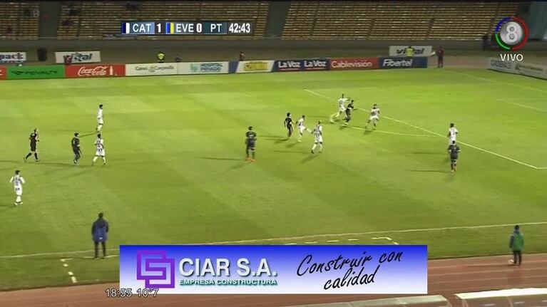 Everton le empató a Talleres por un error defensivo