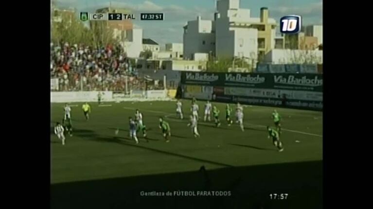 El 3-0 de Talleres ante Cipolletti
