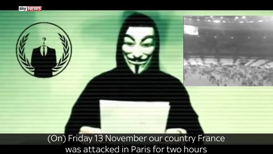 Anonymous le declaró la guerra al Estado Islámico