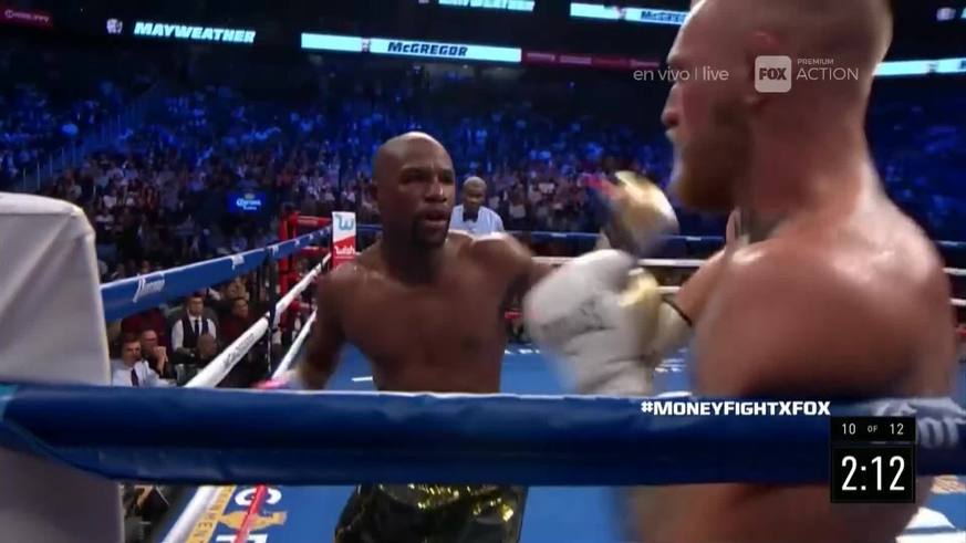 El KO de Floyd Mayweather a Conor McGregor