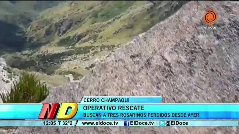 Operativo de búsqueda por tres rosarinos perdidos