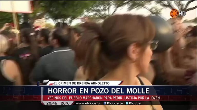 Pozo del Molle: marcha y dolor de los vecinos