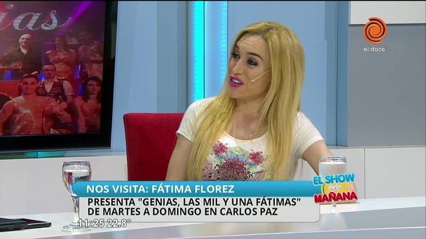 Fátima Flores en el Show