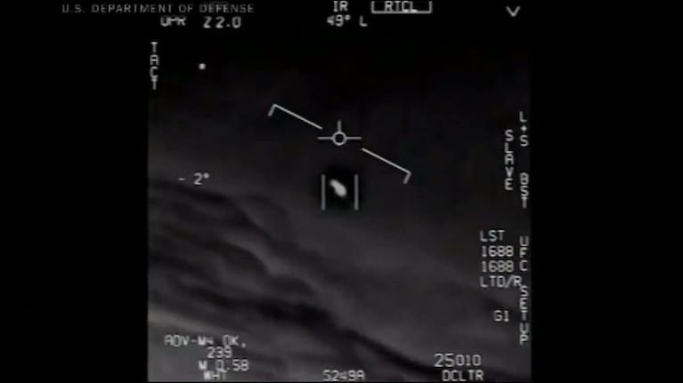 El OVNI registrado por un piloto de EE.UU.