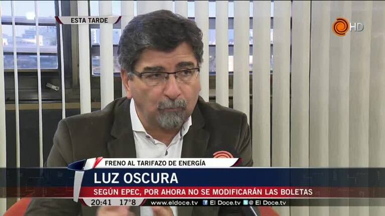 Para EPEC, hay que seguir pagando las boletas de la luz