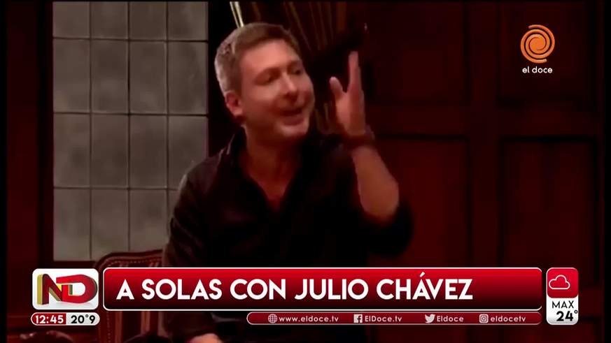 A solas, con Julio Chávez