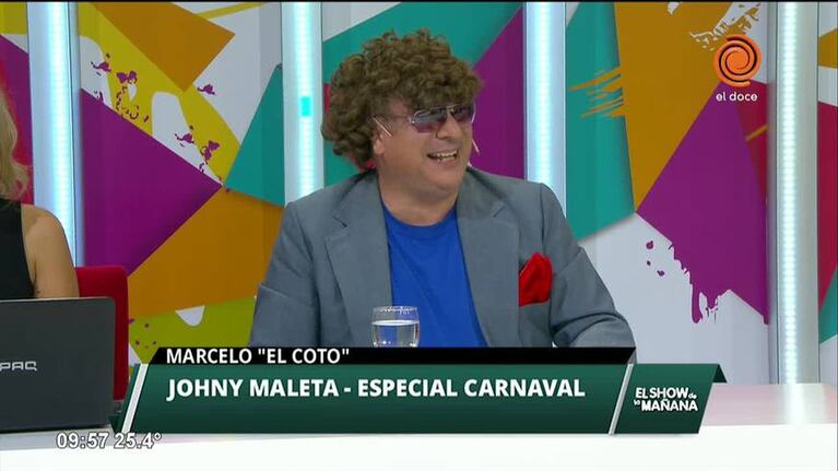 Especial de carnaval con "Johny Maleta"