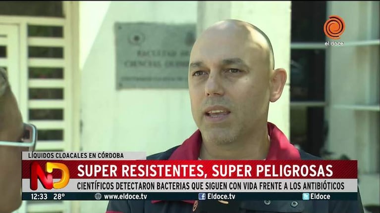 Derrames cloacales con bacterias resistentes y peligrosas