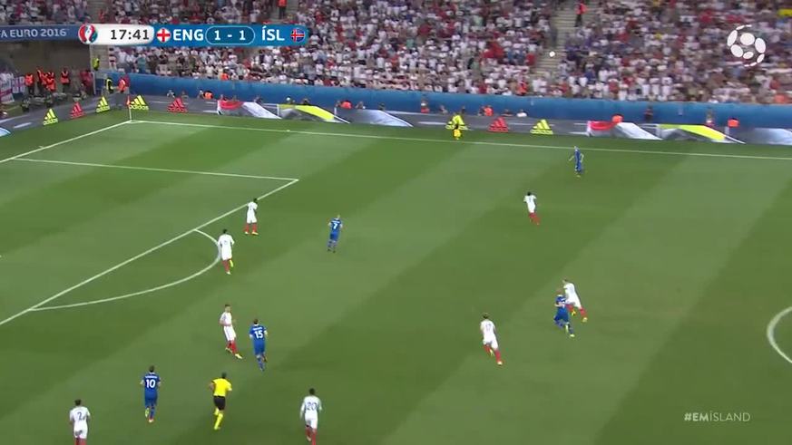 El eufórico relato del gol de Islandia ante Inglaterra