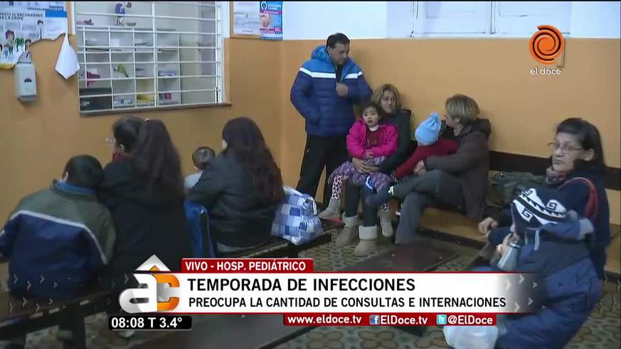 Enfermedades respiratorias: murieron tres bebés