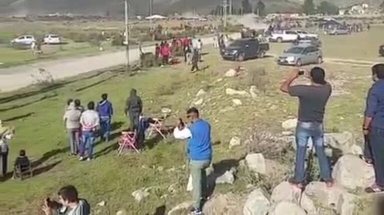Espectacular accidente de Nalbandian en el Rally Argentino
