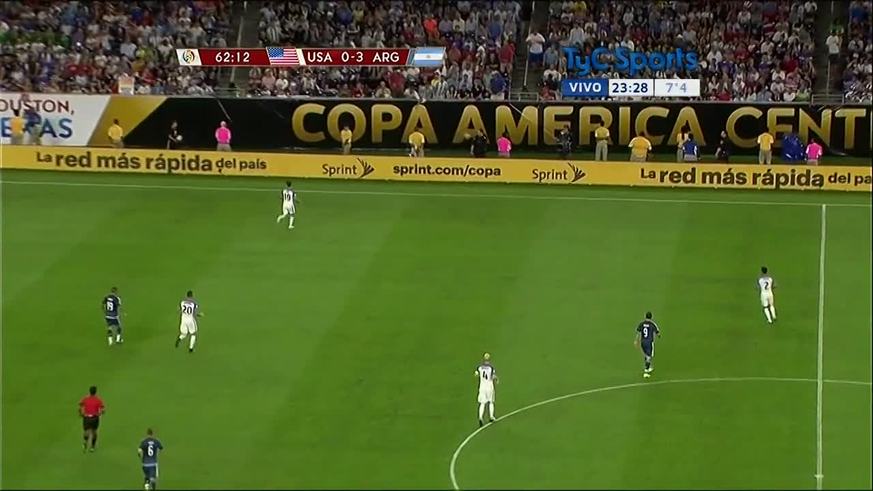 El tremendo golpe de Lavezzi