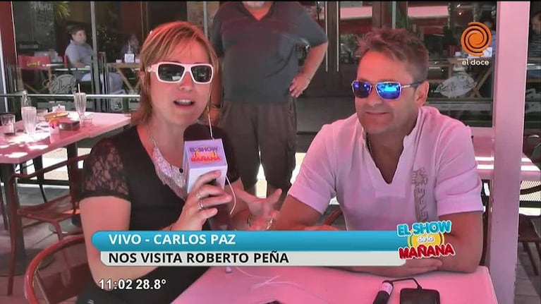 Roberto Peña en Carlos Paz