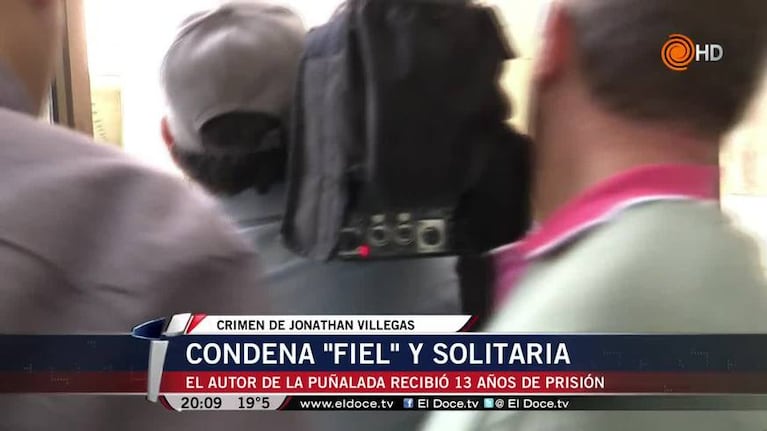 Una sola condena por el crimen de Jonathan Villegas