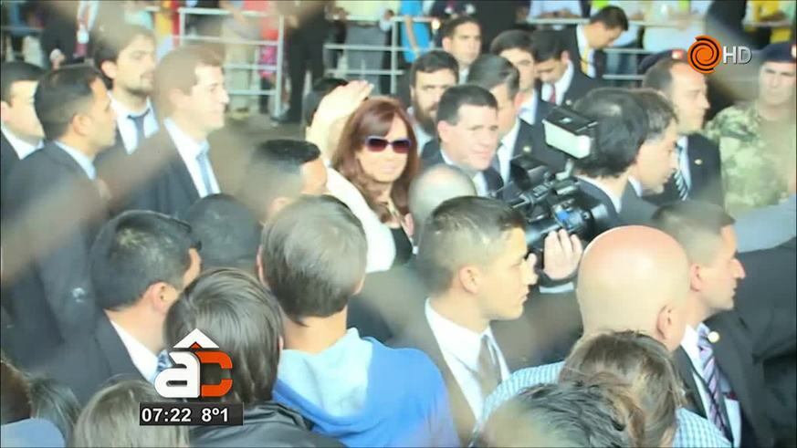 El Doce en Paraguay: Cristina con Francisco