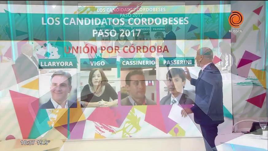 PASO 2017: candidatos cordobeses