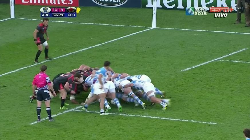 Try de Cubelli para Los Pumas contra Georgia