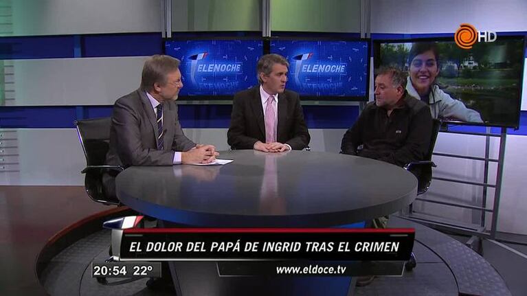 El desgarrador testimonio del papá de la joven asesinada
