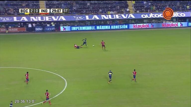 Benedetto liquidó el partido con un golazo