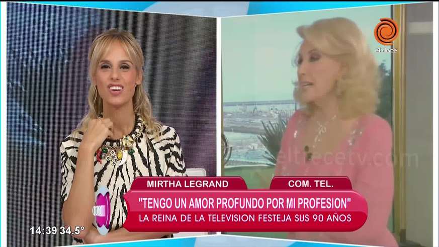 Mirtha Legrand: "Siempre odié mi nombre"