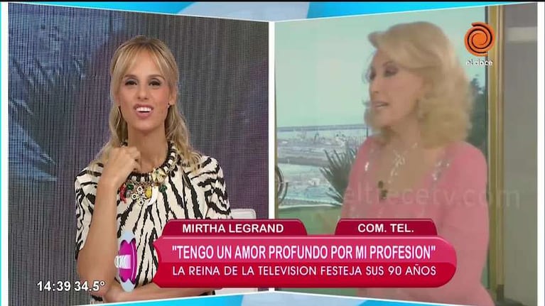 Mirtha Legrand: "Siempre odié mi nombre"