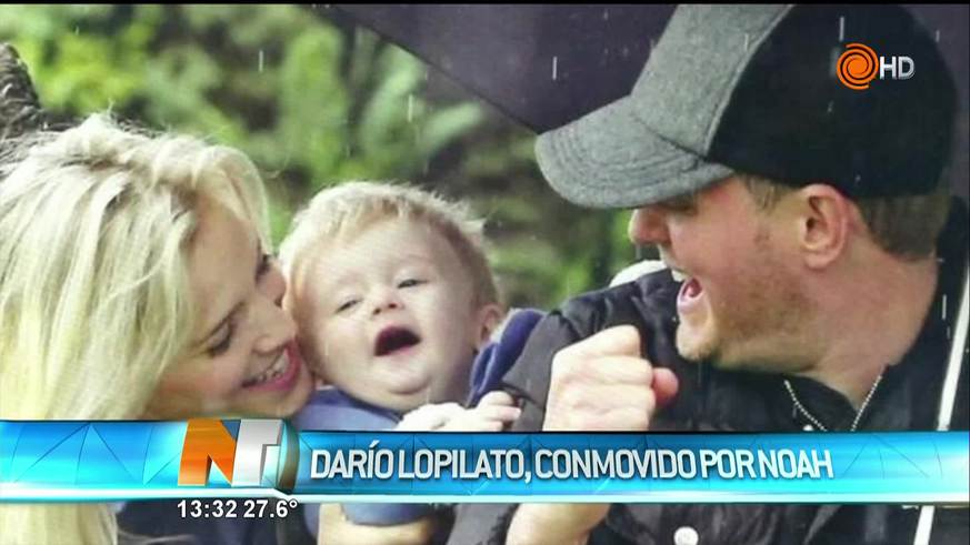 Darío Lopilato agradeció a la gente que ora por Noah