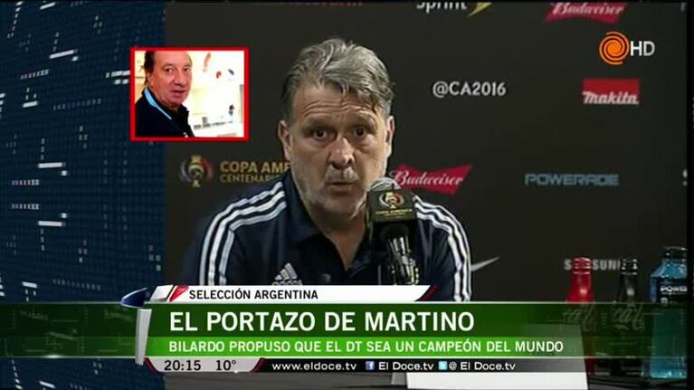 Bilardo: "Hay tipos que saben como Giusti, Ruggeri, Burruchaga"